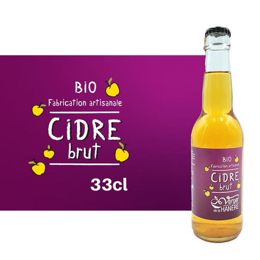 HANERE Cidre brut 33cl